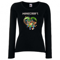 Дамска тениска Minecraft 5 Minecraft,Игра,Забавление,подарък,Изненада,Рожден Ден., снимка 1 - Тениски - 36520829