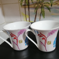 2 броя оригинални чаши за чай/кафе Неспресо , снимка 4 - Чаши - 36241424