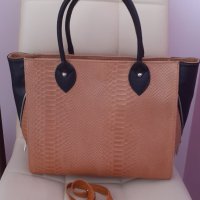 Дамска чанта от естествена кожа, снимка 7 - Чанти - 39221632