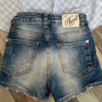 Ефирна туника и къси дънкови панталони 7-8-9 години, снимка 7 - Детски комплекти - 41447725