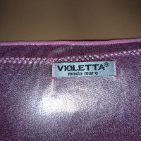Violetta M- Бански монокини кожен ефект в розово, снимка 5 - Бански костюми - 40521949