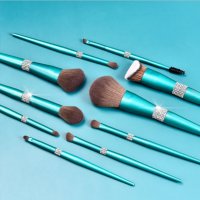 Perfect Brush Guru Set Комплект Четки за Грим с Кристали Син, снимка 1 - Декоративна козметика - 41673967