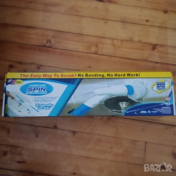 Нов комплект електрически четки за почистване Hurricane Spin Scrubber, снимка 1
