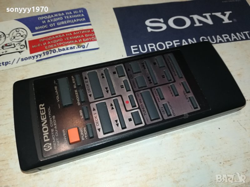 PIONEER CU-AZ019 AUDIO REMOTE-ВНОС SWISS 2606231713, снимка 1
