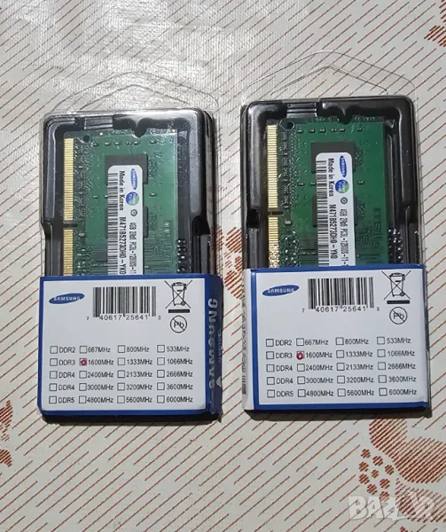 Нова Рам памет за лаптоп Samsung 4 GB DDR3L 1600MHZ, снимка 1
