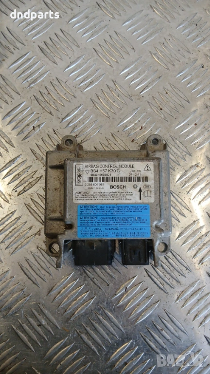 Airbag модул Mazda 3 2007г. 0285001961 BS4H57K30C 6B0046658601, снимка 1