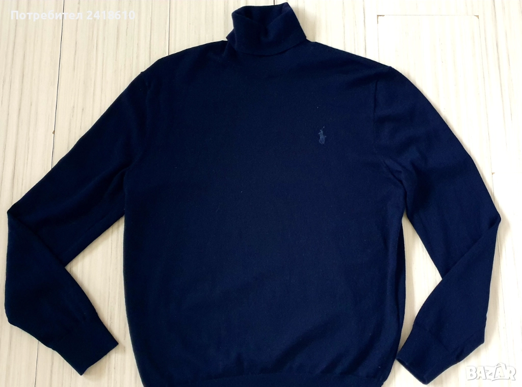 POLO Ralph Lauren Merino Wool / POLO Mens Size M  ОРИГИНАЛ! Мъжки Пуловер Поло!, снимка 1