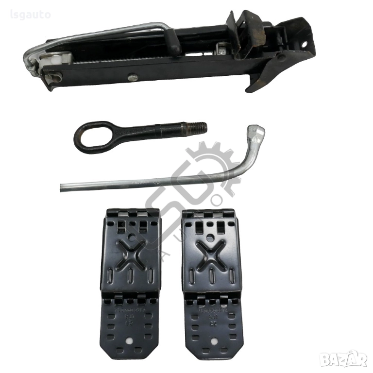 Комплект крик, ключ и кука за теглене Volkswagen Tiguan I 2007-2015 ID: 156177, снимка 1