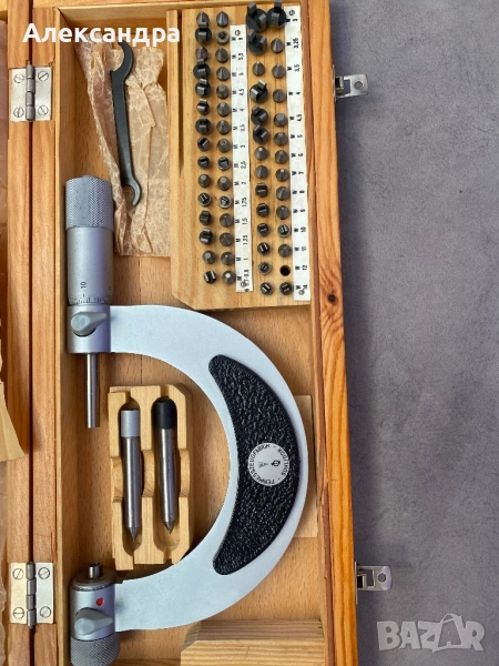 Микрометър - Резбомер, снимка 1