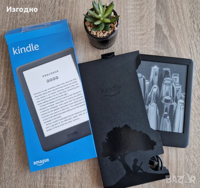 БЕЗПЛАТНА ДОСТАВКА Kindle 10th generation електронна книга / четец с подсветка, снимка 1