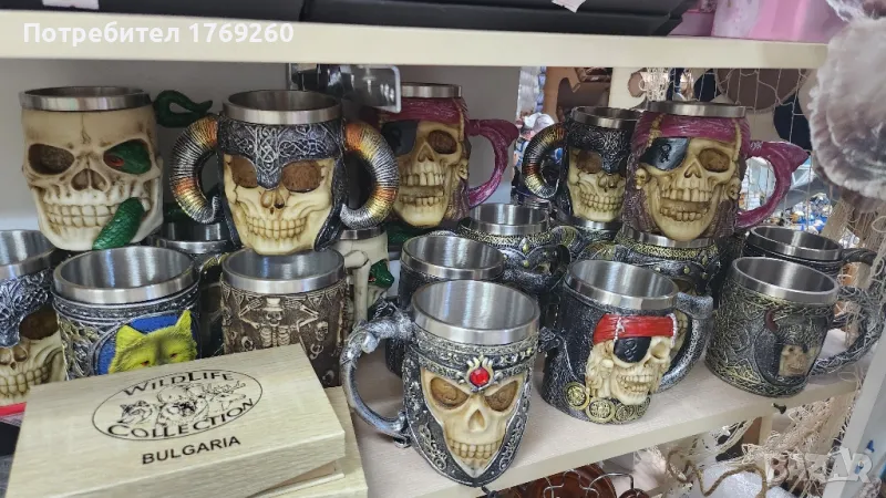 Продавам различни модели чаши с черепи!, снимка 1
