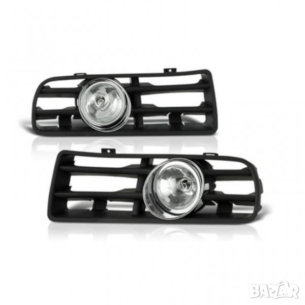 Комплект халогени с решетки за Volkswagen Golf 4 97-06, снимка 1