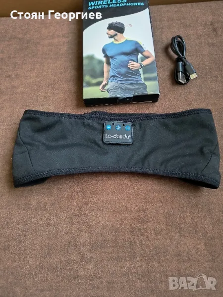 Нови Спортни Слушалки Лента с ултра тънки стерео високоговорители, снимка 1