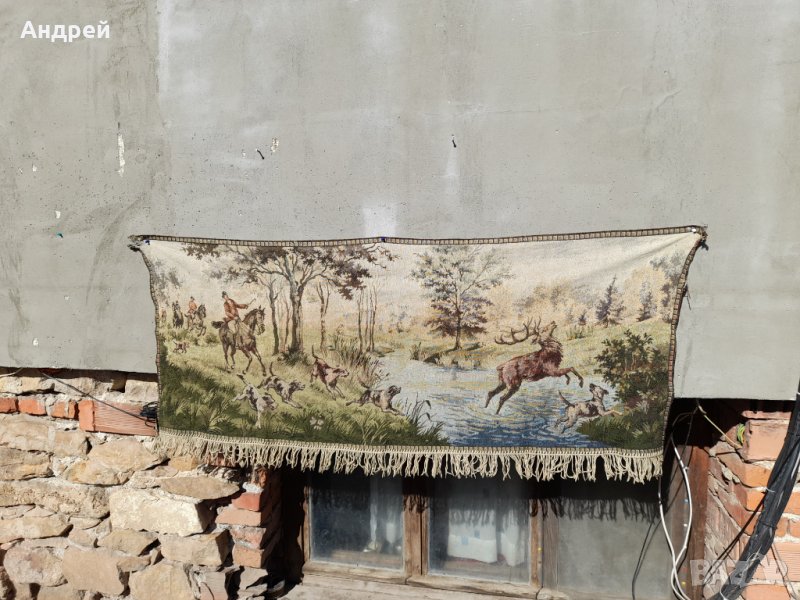 Старинен ковьор,покривка за стена #202, снимка 1