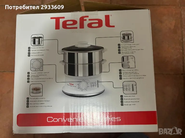 Уред за готвене на пара Tefal, снимка 1