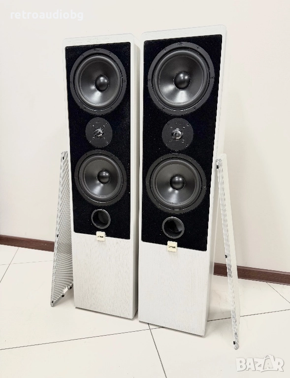 🔊Подови тонколони CANTON Ergo 80 DC - бял ясен - 120-180W - 4 ома🔊, снимка 1