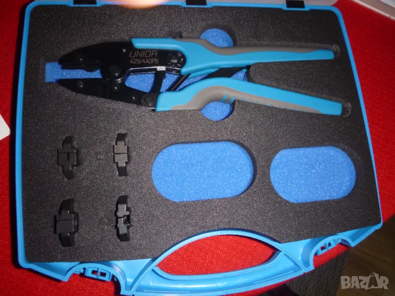 Кримпващи Клещи за кабелни обувки UNIOR, снимка 1