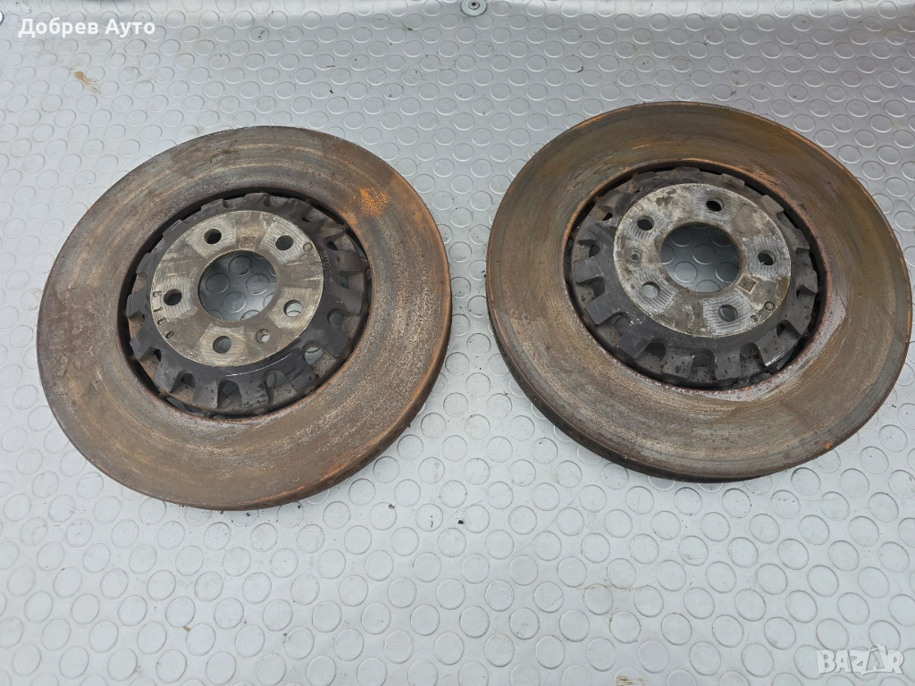 Oригинални предни спирачни дискове за Audi Q8 4M 375mm, снимка 1