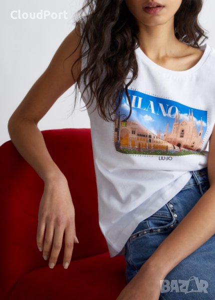  Оригинална дамска тениска, LİU JO, Milano, снимка 1