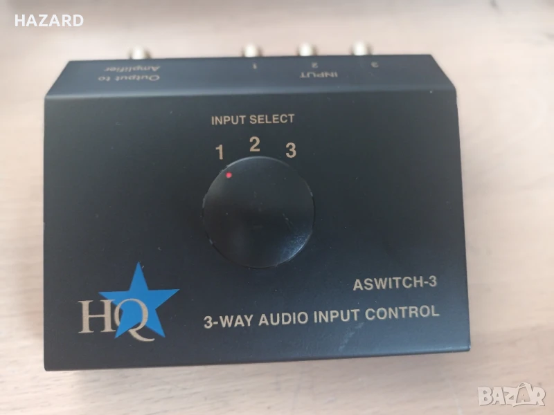 HQ 3-way audio input control, снимка 1