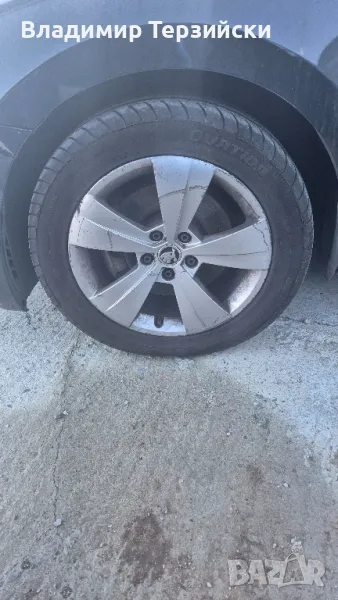 летни гуми дот 24г с джанти, снимка 1