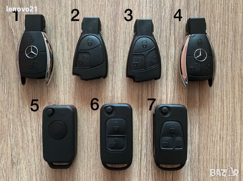 Нова кутийка ключ дистанционно key за Мерцедес/Mercedes B C E ML S CLK CL W, снимка 1