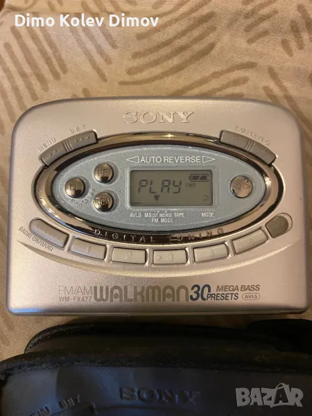 SONY Walkman FX 477. Идеален без забележки, снимка 1