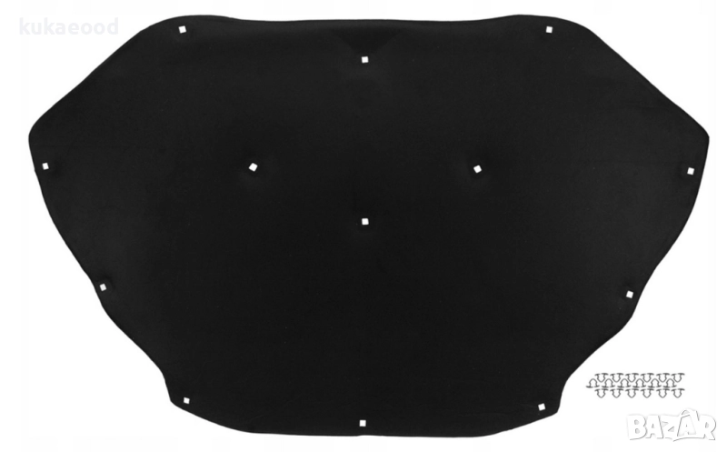 Изолация за преден капак на Porsche Cayenne 92A MK2 Facelift (2015-2019), снимка 1