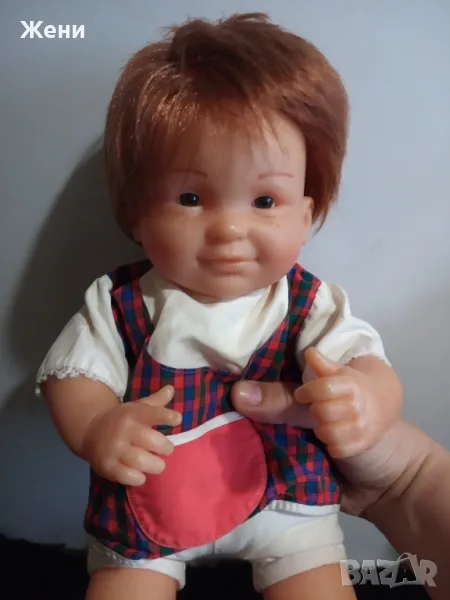 Corolle много рядка оригинална кукла рижаво момче Адриен Corolle 1997, 14,5", 36 см, снимка 1