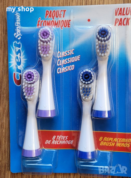 Ново!Глави за четки за зъби Crest Spinbrush , снимка 1