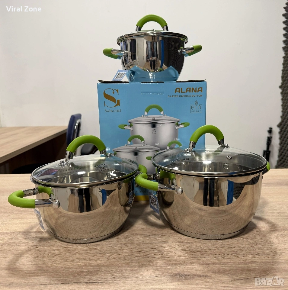 Комплект тенджери Swissgold Alana , снимка 1