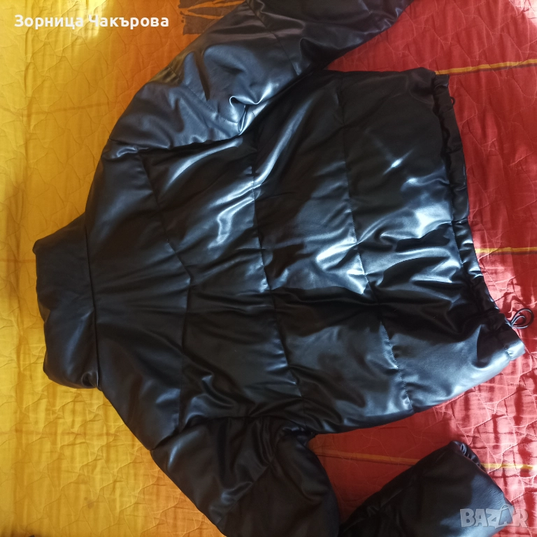 Дамско зимно кожено яке , снимка 1