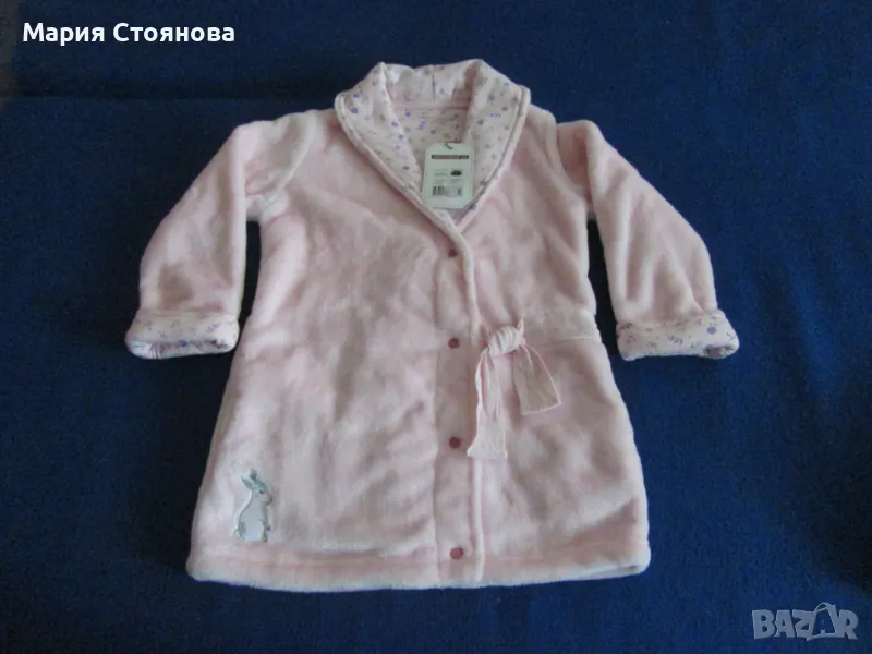 НОВО ДЕТСКО ПОЛАРЕНО ХАЛАТЧЕ С ЕТИКЕТ, снимка 1