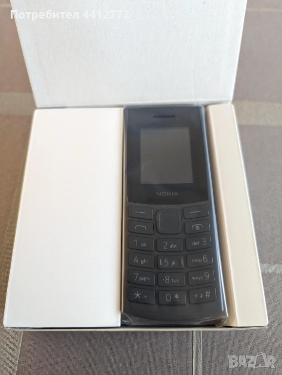 НОВО - NOKIA 105 2024 BLACK, снимка 1