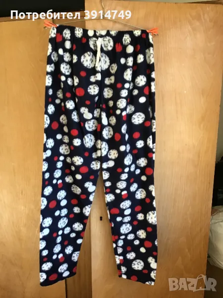 Домашен панталон / долнище пижама, полар, изключително лек, мек и топъл, свободна кройка, S, M, L, снимка 1