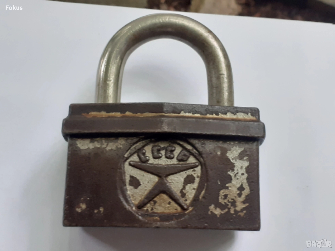 Голям стар катинар катанец СССР, снимка 1