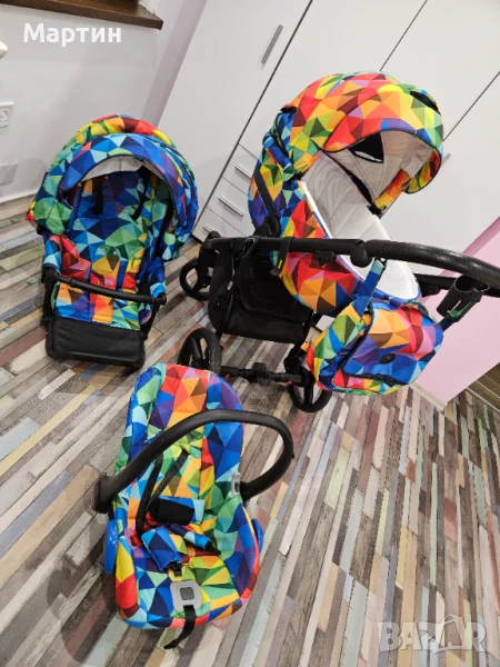 Детска Количка Adamex 3 в 1, снимка 1