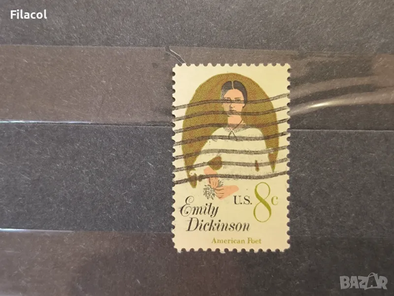 САЩ Личности 1971 Емили Дикинсън, снимка 1
