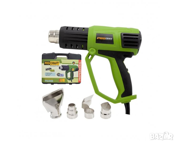 PROCRAFT PH2000 Пистолет за горещ въздух, снимка 1