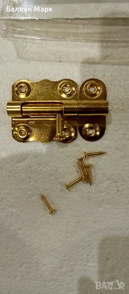 Резе /сюрме с месингово покритие Hettich – 50х45 мм, снимка 1