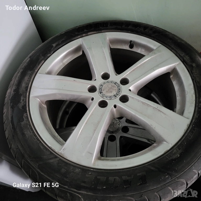 Джанти с гуми 18 за Mercedes, снимка 1