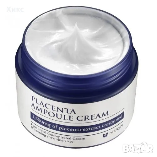 Крем ампула за лице с плацента Mizon Placenta Ampoule Cream
, колейска, снимка 1