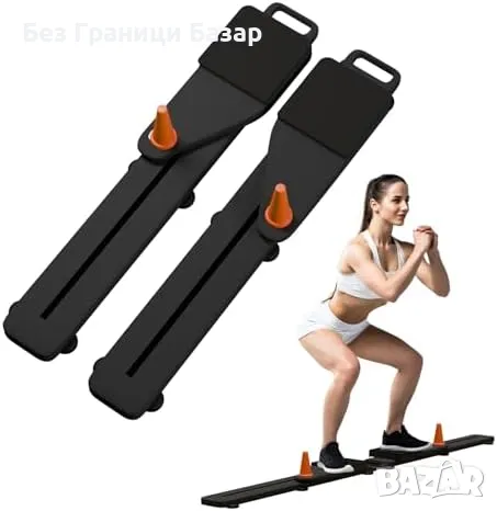 Нова Мултифункционална фитнес дъска за лицеви опори и плъзгащи тренировки, снимка 1