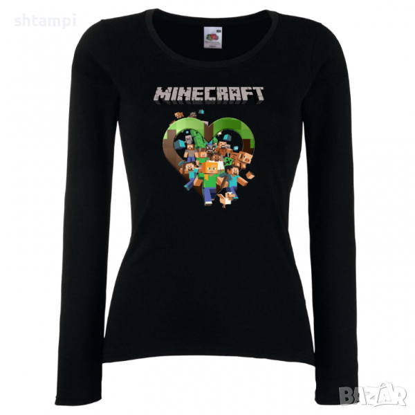 Дамска тениска Minecraft 5 Minecraft,Игра,Забавление,подарък,Изненада,Рожден Ден., снимка 1
