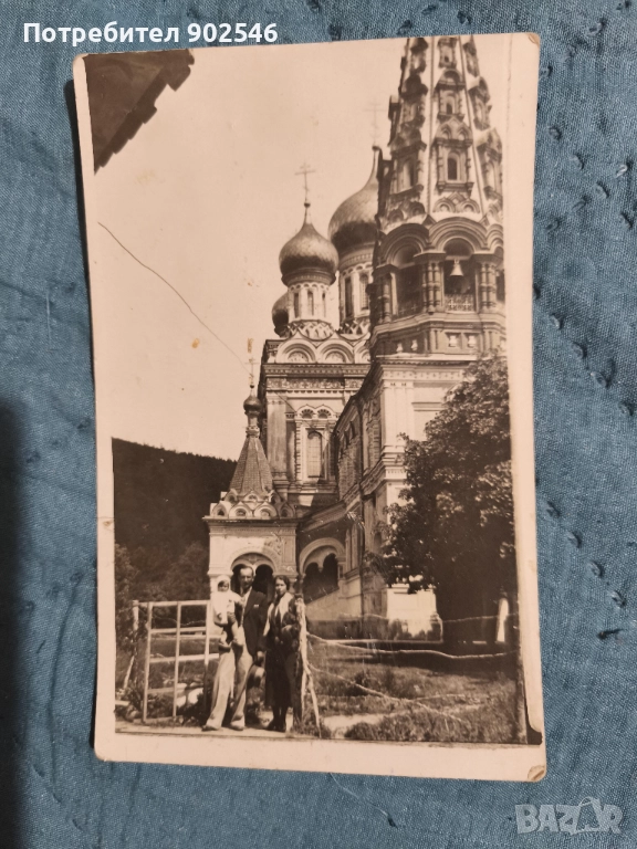 1937 г. Църквата в Шипка. , снимка 1