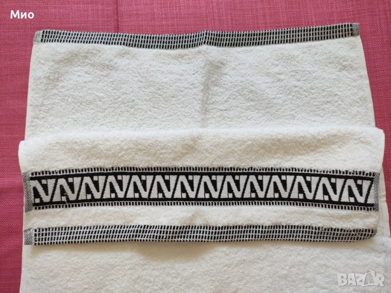 Комплект от 2 нови памучни хавлиени кърпи, 50х95 см., снимка 1