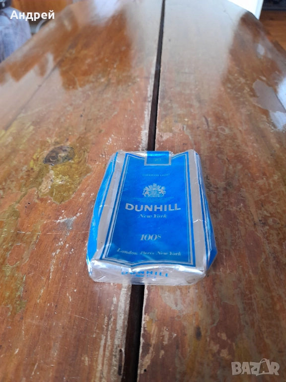 Пакет от цигари Dunhill, снимка 1
