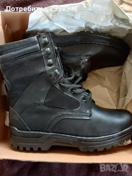 кожени полицейски боти-нови-42 ном, снимка 1