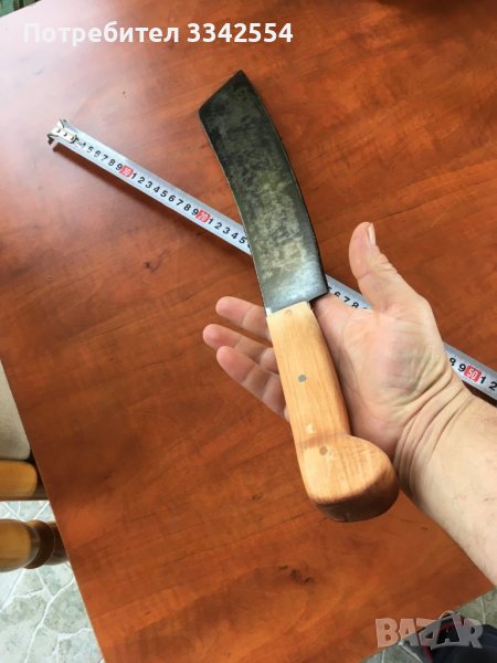 САТЪР ОСТРИЕ НОЖ МАЧЕТЕ ЗДРАВ И СТАБИЛЕН ИНСТРУМЕНТ, снимка 1