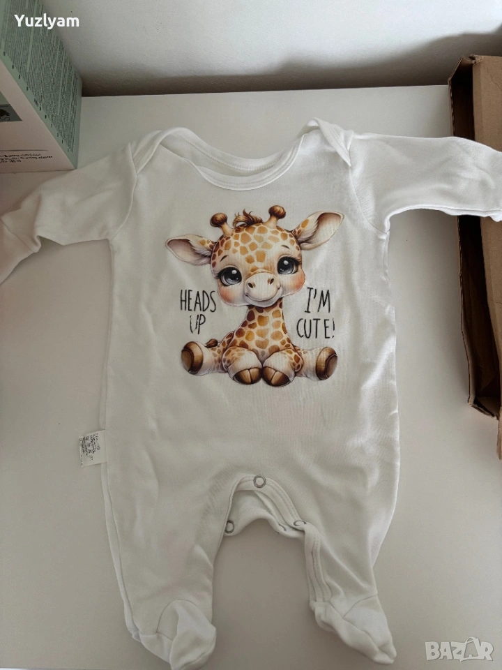 Бебешки гащеризон с дълъг ръкав , снимка 1